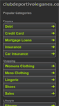 Mobile Screenshot of clubdeportivoleganes.com